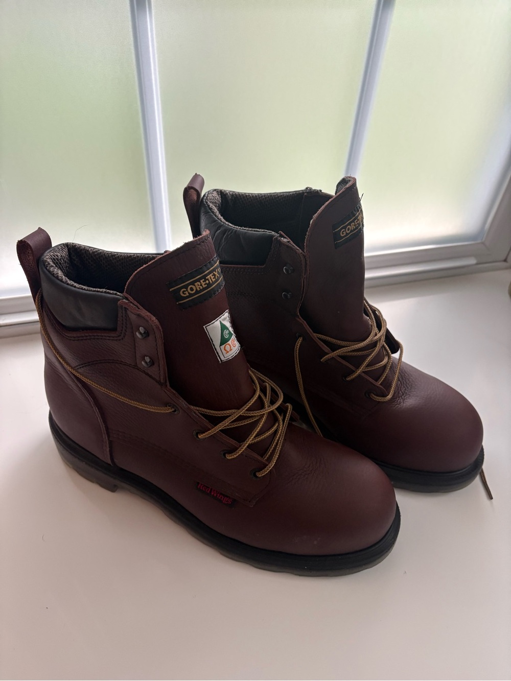 Red Wing Shoes Men's Brown GORE-TEX Work Boots